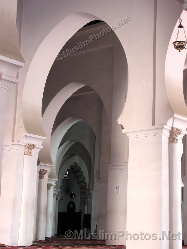 Inside of the Koutobia mosque