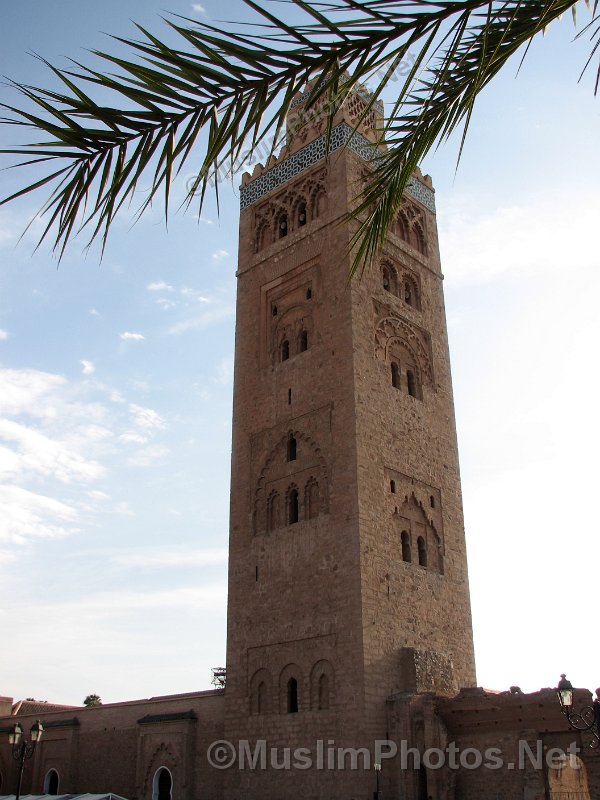 The minaret of the Koutobia mosque