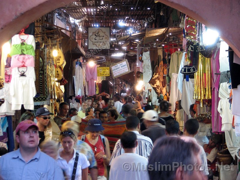 The souks of Marrakech