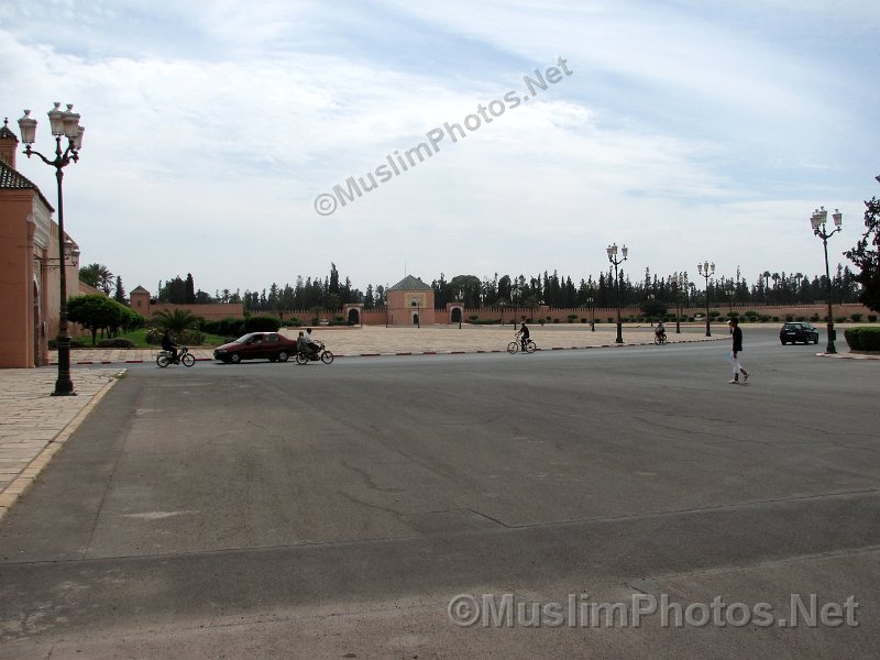 Open space in front of the Royal Palace