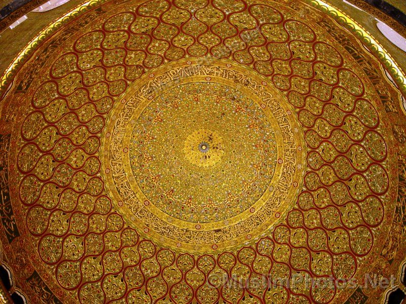 The dome of Dome of the Rock