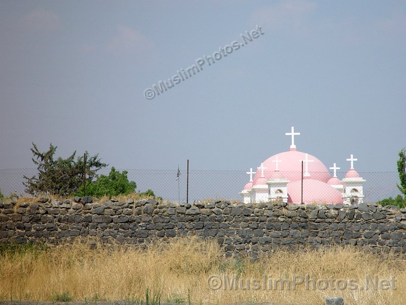 A church near Capharnaum